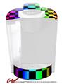 Decal Style Vinyl Skin compatible with Keurig K40 Elite Coffee Makers Rainbow Checkerboard (KEURIG NOT INCLUDED)