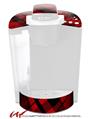 Decal Style Vinyl Skin compatible with Keurig K40 Elite Coffee Makers Red Plaid (KEURIG NOT INCLUDED)