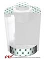Decal Style Vinyl Skin compatible with Keurig K40 Elite Coffee Makers Kearas Daisies Diffuse Glow (KEURIG NOT INCLUDED)