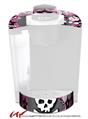 Decal Style Vinyl Skin compatible with Keurig K40 Elite Coffee Makers Pink Bow Skull (KEURIG NOT INCLUDED)