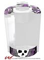 Decal Style Vinyl Skin compatible with Keurig K40 Elite Coffee Makers Princess Skull Purple (KEURIG NOT INCLUDED)