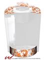 Decal Style Vinyl Skin compatible with Keurig K40 Elite Coffee Makers Flowers Pattern 14 (KEURIG NOT INCLUDED)