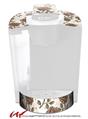 Decal Style Vinyl Skin compatible with Keurig K40 Elite Coffee Makers Flowers Pattern Roses 20 (KEURIG NOT INCLUDED)