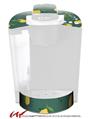 Decal Style Vinyl Skin compatible with Keurig K40 Elite Coffee Makers Lemon Green (KEURIG NOT INCLUDED)