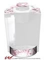 Decal Style Vinyl Skin compatible with Keurig K40 Elite Coffee Makers Pink and White Gilded Marble (KEURIG NOT INCLUDED)