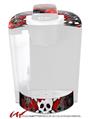 Decal Style Vinyl Skin compatible with Keurig K40 Elite Coffee Makers Emo Skull Bones (KEURIG NOT INCLUDED)