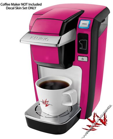 Keurig K10 and K15 Mini Plus Coffee Makers Solids Collection Hot Pink  (Fuchsia)