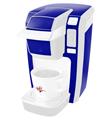 Decal Style Vinyl Skin compatible with Keurig K10 / K15 Mini Plus Coffee Makers Solids Collection Royal Blue (KEURIG NOT INCLUDED)