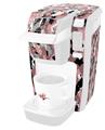 Decal Style Vinyl Skin compatible with Keurig K10 / K15 Mini Plus Coffee Makers WraptorCamo Digital Camo Pink (KEURIG NOT INCLUDED)