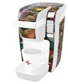 Decal Style Vinyl Skin compatible with Keurig K10 / K15 Mini Plus Coffee Makers Solid Natural - 135 - 0301 (KEURIG NOT INCLUDED)