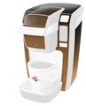 Decal Style Vinyl Skin compatible with Keurig K10 / K15 Mini Plus Coffee Makers Smooth Fades Bronze Black (KEURIG NOT INCLUDED)