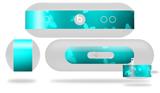 Decal Style Wrap Skin fits Beats Pill Plus Bokeh Butterflies Neon Teal (BEATS PILL NOT INCLUDED)