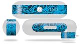 Decal Style Wrap Skin fits Beats Pill Plus Folder Doodles Blue Medium (BEATS PILL NOT INCLUDED)