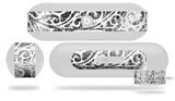 Decal Style Wrap Skin fits Beats Pill Plus Folder Doodles White (BEATS PILL NOT INCLUDED)