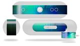 Decal Style Wrap Skin fits Beats Pill Plus Bent Light Seafoam Greenish (BEATS PILL NOT INCLUDED)