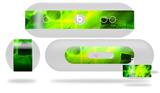 Decal Style Wrap Skin fits Beats Pill Plus Cubic Shards Green (BEATS PILL NOT INCLUDED)