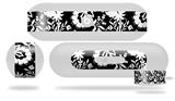 Decal Style Wrap Skin fits Beats Pill Plus Black and White Flower (BEATS PILL NOT INCLUDED)