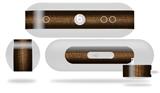 Decal Style Wrap Skin fits Beats Pill Plus Exotic Wood Pommele Sapele Burst Dark Mocha (BEATS PILL NOT INCLUDED)