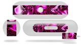Decal Style Wrap Skin compatible with Beats Pill Plus Liquid Metal Chrome Hot Pink Fuchsia (BEATS PILL NOT INCLUDED)
