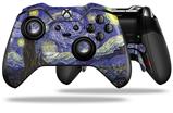 Decal Skin compatible with Microsoft XBOX One ELITE Wireless ControllerVincent Van Gogh Starry Night