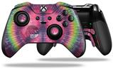 Tie Dye Peace Sign 103 - Decal Style Skin fits Microsoft XBOX One ELITE Wireless Controller