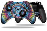 Tie Dye Swirl 101 - Decal Style Skin fits Microsoft XBOX One ELITE Wireless Controller