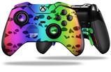 Rainbow Skull Collection - Decal Style Skin fits Microsoft XBOX One ELITE Wireless Controller