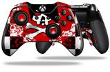 Emo Skull 5 - Decal Style Skin fits Microsoft XBOX One ELITE Wireless Controller