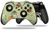 Birds Butterflies and Flowers - Decal Style Skin fits Microsoft XBOX One ELITE Wireless Controller