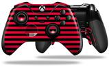 Stripes Red - Decal Style Skin fits Microsoft XBOX One ELITE Wireless Controller