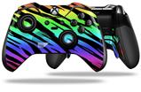 Tiger Rainbow - Decal Style Skin fits Microsoft XBOX One ELITE Wireless Controller