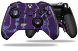 Tie Dye White Lightning - Decal Style Skin fits Microsoft XBOX One ELITE Wireless Controller