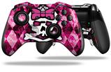 Pink Bow Princess - Decal Style Skin fits Microsoft XBOX One ELITE Wireless Controller