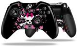 Scene Skull Splatter - Decal Style Skin fits Microsoft XBOX One ELITE Wireless Controller