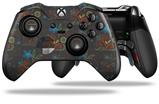 Flowers Pattern 07 - Decal Style Skin fits Microsoft XBOX One ELITE Wireless Controller