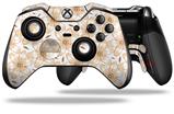 Flowers Pattern 15 - Decal Style Skin fits Microsoft XBOX One ELITE Wireless Controller