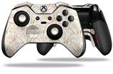 Flowers Pattern 17 - Decal Style Skin fits Microsoft XBOX One ELITE Wireless Controller