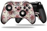 Flowers Pattern 23 - Decal Style Skin fits Microsoft XBOX One ELITE Wireless Controller