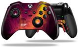 Eruption - Decal Style Skin fits Microsoft XBOX One ELITE Wireless Controller