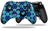 Daisies Blue - Decal Style Skin fits Microsoft XBOX One ELITE Wireless Controller
