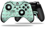 Paper Planes Mint - Decal Style Skin fits Microsoft XBOX One ELITE Wireless Controller