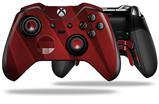 VintageID 25 Red - Decal Style Skin fits Microsoft XBOX One ELITE Wireless Controller