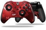 Bokeh Butterflies Red - Decal Style Skin fits Microsoft XBOX One ELITE Wireless Controller