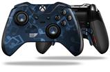 Bokeh Music Blue - Decal Style Skin fits Microsoft XBOX One ELITE Wireless Controller