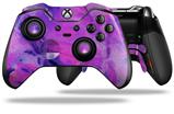 Painting Purple Splash - Decal Style Skin fits Microsoft XBOX One ELITE Wireless Controller