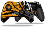 Baja 0040 Orange - Decal Style Skin fits Microsoft XBOX One ELITE Wireless Controller