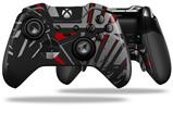 Baja 0023 Red - Decal Style Skin fits Microsoft XBOX One ELITE Wireless Controller