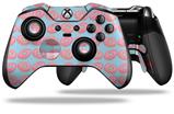 Donuts Blue - Decal Style Skin fits Microsoft XBOX One ELITE Wireless Controller