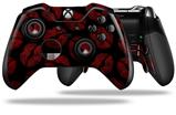 Red And Black Lips - Decal Style Skin fits Microsoft XBOX One ELITE Wireless Controller