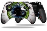 Eyeball Blue Green - Decal Style Skin fits Microsoft XBOX One ELITE Wireless Controller